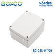 Boxco S - Series 5.51 x 6.69 x 3.74 Inches(140x170x95mm) Plastic Enclosure, IP67, IK08, PC, Grey Cover, Screw Type - BC-CGS-141709 - powersupplymall.com