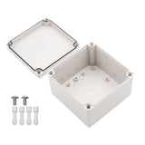 Boxco S - Series 5.91 x 5.91 x 3.94 Inches(150x150x100mm) Plastic Enclosure, IP67, IK08, PC, Grey Cover, Screw Type - BC - CGS - 151510 - powersupplymall.com