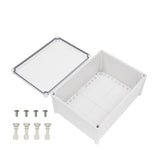 Boxco S - Series 5.91 x 7.87 x 2.95 Inches(150x200x75mm) Plastic Enclosure, IP67, IK08, ABS, Transparent Cover, Screw Type - BC - ATS - 152007 - powersupplymall.com
