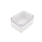 Boxco S - Series 5.91 x 7.87 x 3.94 Inches(150x200x100mm) Plastic Enclosure, IP67, IK08, ABS, Transparent Cover, Screw Type - BC-ATS-152010 - powersupplymall.com