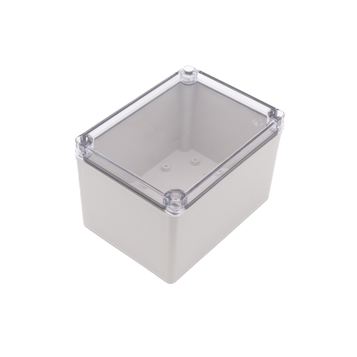 Boxco S - Series 5.91 x 7.87 x 5.12 Inches(150x200x130mm) Plastic Enclosure, IP67, IK08, ABS, Transparent Cover, Screw Type - BC-ATS-152013 - powersupplymall.com