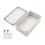 Boxco S - Series 5.91 x 9.84 x 3.94 Inches(150x250x100mm) Plastic Enclosure, IP67, IK08, ABS, Grey Cover, Screw Type - BC-AGS-152510 - powersupplymall.com