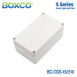 Boxco S - Series 5.91 x 9.84 x 3.94 Inches(150x250x100mm) Plastic Enclosure, IP67, IK08, PC, Grey Cover, Screw Type - BC-CGS-152510 - powersupplymall.com
