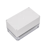 Boxco S - Series 5.91 x 9.84 x 5.12 Inches(150x250x130mm) Plastic Enclosure, IP67, IK08, ABS, Transparent Cover, Screw Type - BC-ATS-152513 - powersupplymall.com