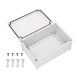 Boxco S - Series 7.48 x 11.02 x 5.12 Inches(190x280x130mm) Plastic Enclosure, IP67, IK08, ABS, Transparent Cover, Screw Type - BC-ATS-192813 - powersupplymall.com