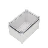 Boxco S - Series 7.48 x 11.02 x 7.09 Inches(190x280x180mm) Plastic Enclosure, IP67, IK08, ABS, Transparent Cover, Screw Type - BC-ATS-192818 - powersupplymall.com