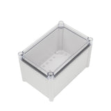 Boxco S - Series 7.48 x 11.02 x 7.09 Inches(190x280x180mm) Plastic Enclosure, IP67, IK08, ABS, Transparent Cover, Screw Type - BC - ATS - 192818 - powersupplymall.com
