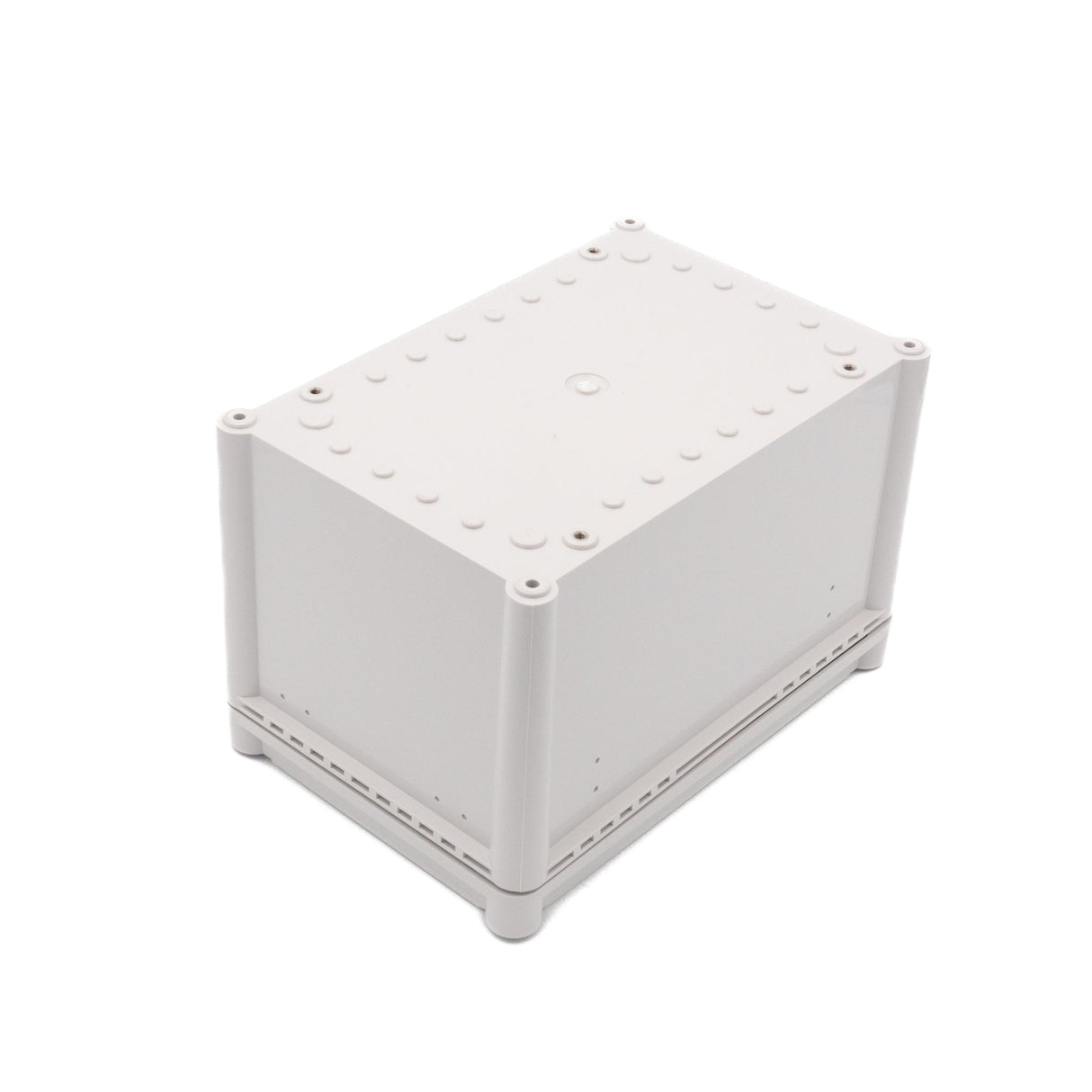 Boxco S - Series 7.48 x 11.02 x 7.09 Inches(190x280x180mm) Plastic Enclosure, IP67, IK08, PC, Grey Cover, Screw Type - BC-CGS-192818 - powersupplymall.com