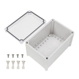 Boxco S - Series 7.48 x 11.02 x 7.09 Inches(190x280x180mm) Plastic Enclosure, IP67, IK08, PC, Transparent Cover, Screw Type - BC-CTS-192818 - powersupplymall.com