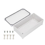 Boxco S - Series 7.48 x 14.96 x 5.12 Inches(190x380x130mm) Plastic Enclosure, IP67, IK08, ABS, Transparent Cover, Screw Type - BC-ATS-193813 - powersupplymall.com