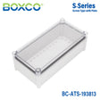 Boxco S - Series 7.48 x 14.96 x 5.12 Inches(190x380x130mm) Plastic Enclosure, IP67, IK08, ABS, Transparent Cover, Screw Type - BC - ATS - 193813 - powersupplymall.com