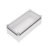 Boxco S - Series 7.48 x 14.96 x 5.12 Inches(190x380x130mm) Plastic Enclosure, IP67, IK08, ABS, Transparent Cover, Screw Type - BC-ATS-193813 - powersupplymall.com