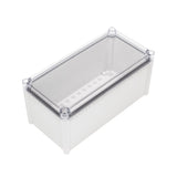 Boxco S - Series 7.48 x 14.96 x 7.09 Inches(190x380x180mm) Plastic Enclosure, IP67, IK08, ABS, Transparent Cover, Screw Type - BC-ATS-193818 - powersupplymall.com