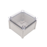 Boxco S - Series 7.48 x 7.48 x 5.12 Inches(190x190x130mm) Plastic Enclosure, IP67, IK08, PC, Transparent Cover, Screw Type - BC-CTS-191913 - powersupplymall.com