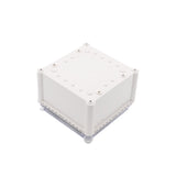 Boxco S - Series 7.48 x 7.48 x 5.12 Inches(190x190x130mm) Plastic Enclosure, IP67, IK08, PC, Transparent Cover, Screw Type - BC-CTS-191913 - powersupplymall.com
