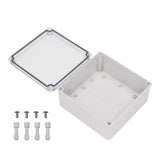 Boxco S - Series 7.87 x 7.87 x 3.94 Inches(200x200x100mm) Plastic Enclosure, IP67, IK08, PC, Transparent Cover, Screw Type - BC-CTS-202010 - powersupplymall.com