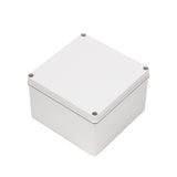 Boxco S - Series 7.87 x 7.87 x 5.12 Inches(200x200x130mm) Plastic Enclosure, IP67, IK08, ABS, Grey Cover, Screw Type - BC - AGS - 202013 - powersupplymall.com