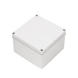Boxco S - Series 7.87 x 7.87 x 5.12 Inches(200x200x130mm) Plastic Enclosure, IP67, IK08, ABS, Grey Cover, Screw Type - BC-AGS-202013 - powersupplymall.com