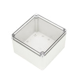 Boxco S - Series 7.87 x 7.87 x 5.12 Inches(200x200x130mm) Plastic Enclosure, IP67, IK08, PC, Transparent Cover, Screw Type - BC-CTS-202013 - powersupplymall.com