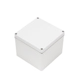 Boxco S - Series 7.87 x 7.87 x 6.3 Inches(200x200x160mm) Plastic Enclosure, IP67, IK08, PC, Grey Cover, Screw Type - BC-CGS-202016 - powersupplymall.com