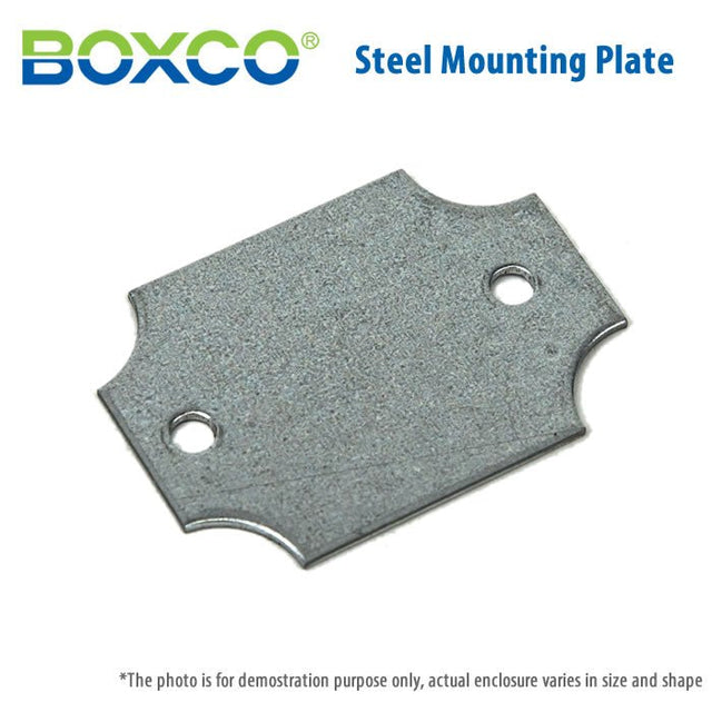 Boxco Steel Mounting Plate 1938S - 1938S - powersupplymall.com