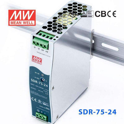 Mean Well SDR Series  Power Supply 24V(75~960W)