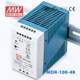 Mean Well MDR-100-48 Single Output Industrial Power Supply 100W 48V 2A - DIN Rail