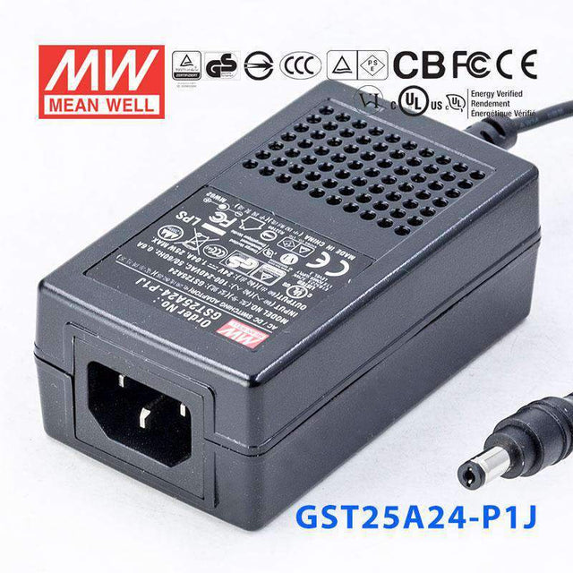 Mean Well GST25A24-P1J Power Supply 25W 24V