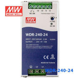 Mean Well WDR-240-24 Single Output Industrial Power Supply 240W 24V 10A - DIN Rail - PHOTO 2