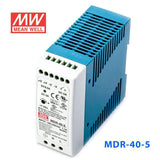 Mean Well MDR-40-5 Single Output Industrial Power Supply 40W 5V - DIN Rail - PHOTO 1