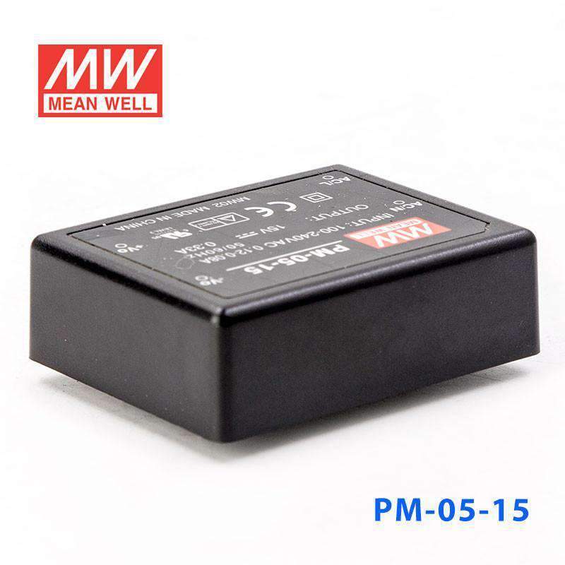 Mean Well PM-05-15 Power Supply 5W 15V 330mA - PHOTO 1