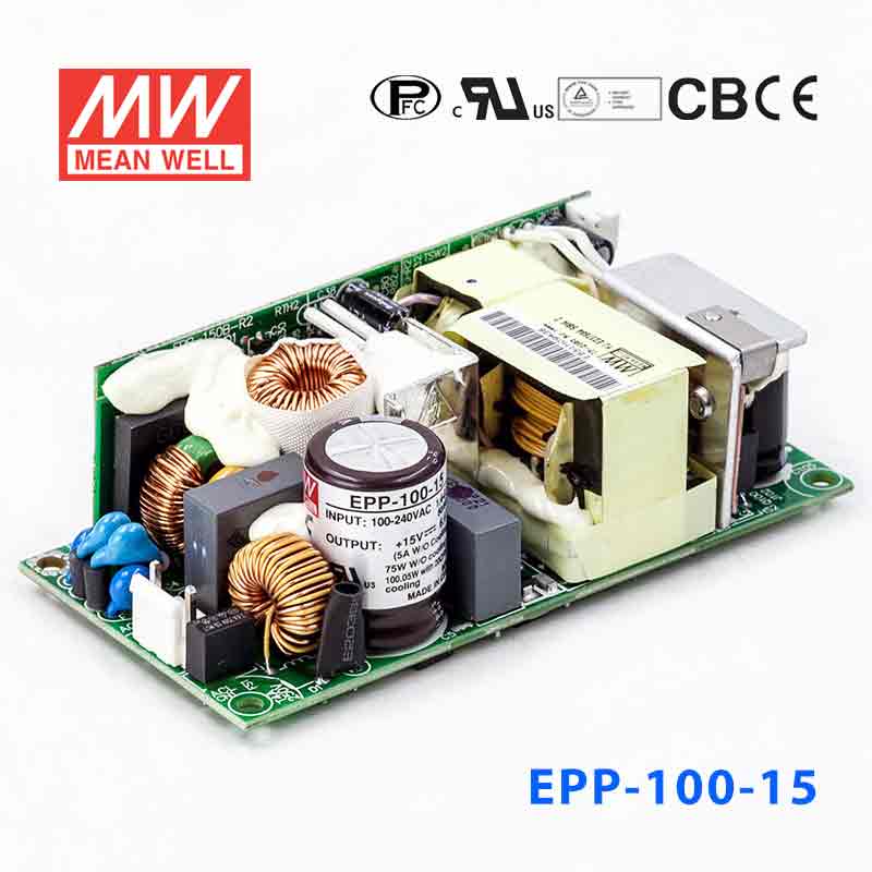 Mean Well EPP-100-15 Power Supply 75W 15V 5A