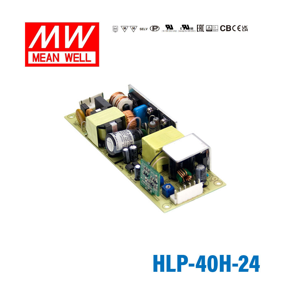 Mean Well HLP-40H-24 AC-DC Single output LED driver 40W