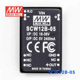 Mean Well SCW12B-05 DC-DC Converter - 12W 18~36V DC in 5V out 2.4A - PHOTO 2