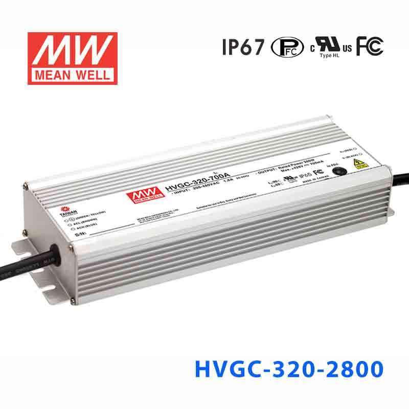 Mean Well HVGC-320-2800A Power Supply 320W 2800mA - Adjustable