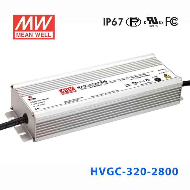 Mean Well HVGC-320-2800A Power Supply 320W 2800mA - Adjustable