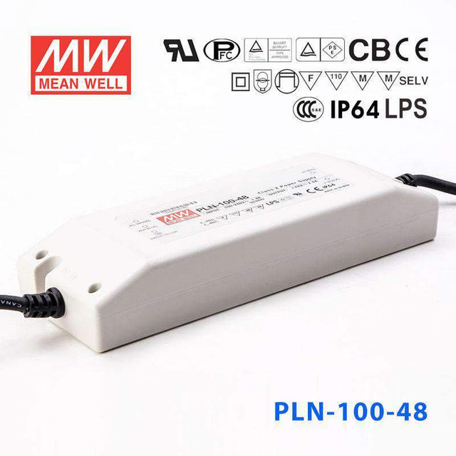 Mean Well PLN-100-48 Power Supply 100W 48V - IP64 2A