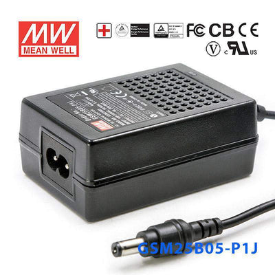 Mean Well GSM25B05-P1J Power Supply 20W 5V 4A