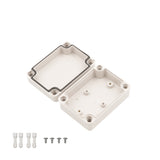 Boxco S-Series 3.15 x 4.33 x 1.77 Inches(80x110x45mm) Plastic Enclosure, IP67, IK08, ABS, Grey Cover, Screw Type - PHOTO 3
