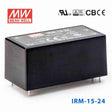 Mean Well IRM-15-24 Switching Power Supply 15.12W 24V 0.63A - Encapsulated