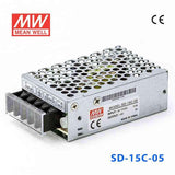 Mean Well SD-15C-5 DC-DC Converter - 15W - 36~72V in 5V out 3A