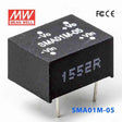 Mean Well SMA01M-05 DC-DC Converter - 1W - 10.8~13.2V in 5V out 200mA