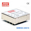 Mean Well SDM30-24S15 DC-DC Converter - 30W - 18~36V in 15V out 2A