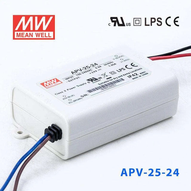 Mean Well APV-25-24 Power Supply 25W 24V 1.05A