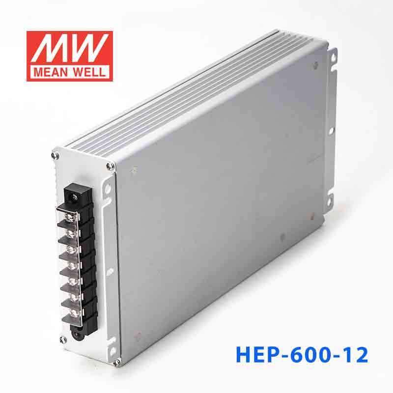 Mean Well HEP-600-12 Power Supply 480W 12V 40A - PHOTO 1