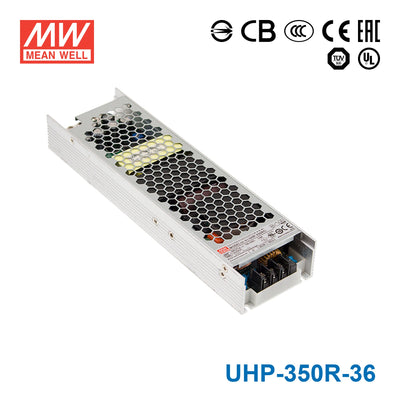 Mean Well UHP-350R-36 Power Supply 351W 36V - Redundant
