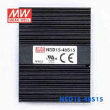 Mean Well NSD15-48S15 DC-DC Converter - 15W - 18~72V in 15V out 1A - PHOTO 2