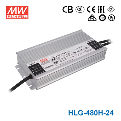 Mean Well HLG-480H-24 Power Supply 480W 24V 20A