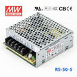 Mean Well RS-50-5 Power Supply 50W 5V 10A