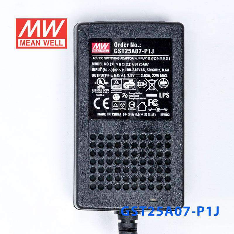 Mean Well GST25A07-P1J Power Supply 20W 7.5V - PHOTO 2